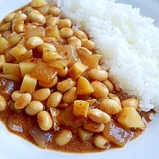 大豆のヨーグルトカレー